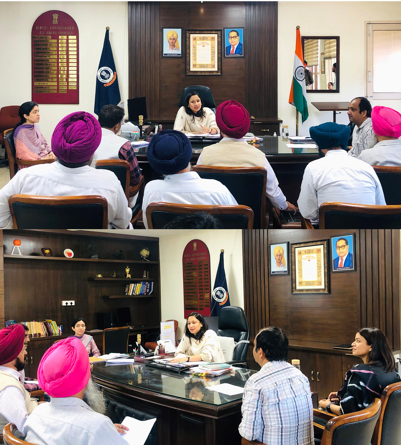 Deputy Commissioner-cum-District Election Officer held a meeting with all the recognized parties of the district